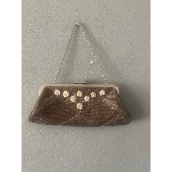 Vintage‎ Beaded Clutch - Picture 1 of 8